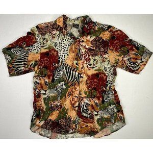 Rare VTG 80S SAFARI CLUB "OUT OF AFRICA" SHIRT